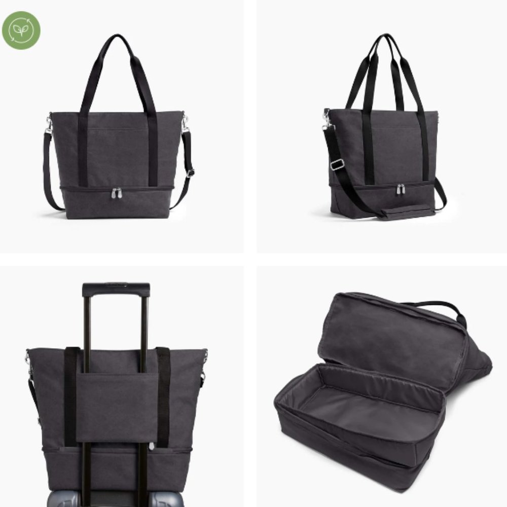 Lo & Sons Catalina Deluxe Tote weekender bag (Midnight Ash)